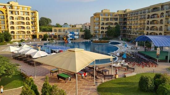 Midia Grand Resort, Terrassen Paradies Apartment Aheloy Buitenkant foto