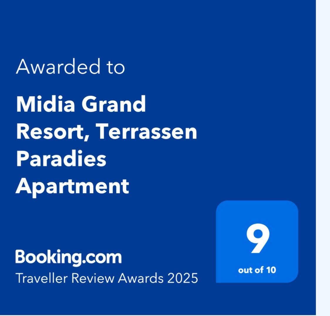 Midia Grand Resort, Terrassen Paradies Apartment Aheloy Buitenkant foto